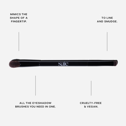 The Double-Ended Eyeshadow Brush